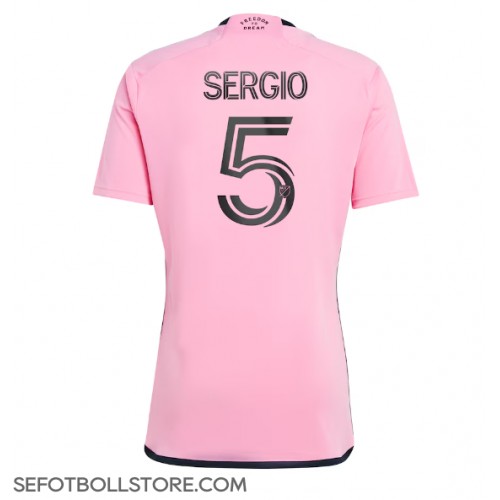 Inter Miami Sergio Busquets #5 Replika Hemmatröja 2024-25 Kortärmad